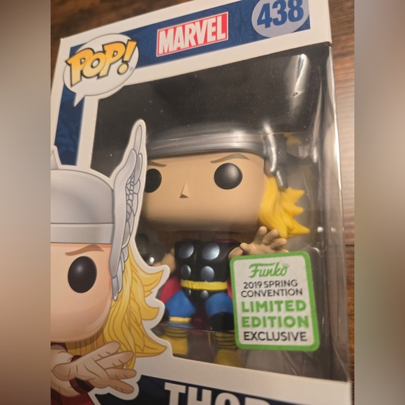 Funko Pop! Marvel Thor #438 2019 Spring Convention Limited Edition Exclusive NEW - Picture 5 of 5